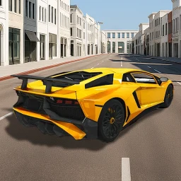 أيقونة Car Driving Traffic Simulator
